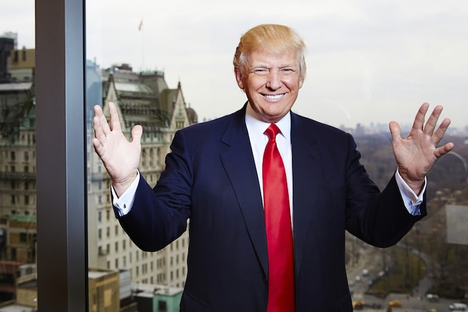 "1-percenter" Donald Trump staat op de lijst omdat hij volgens Salon een pathologische leugenaar is.