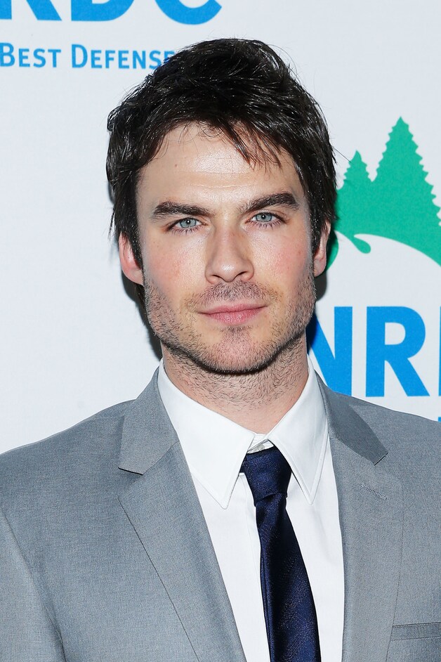 Ian Somerhalder maakt de meeste kans bij de mannen.