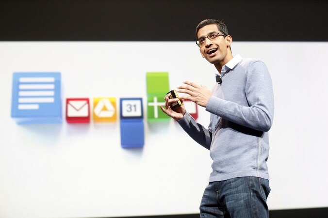 Google-topman Sundar Pichai.