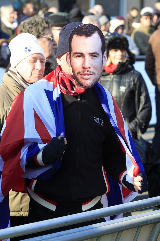 Cavendish werd pas achtste