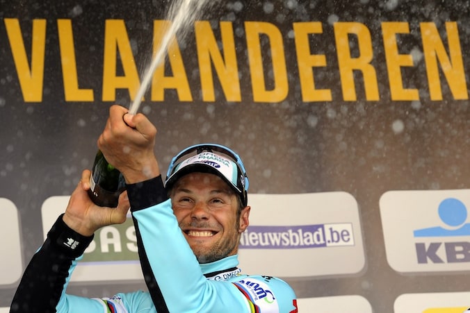 Vorig jaar won Boonen de Ronde voor de derde keer.