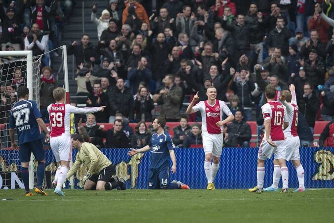 Sigthórsson heeft Ajax op 2-0 gezet.