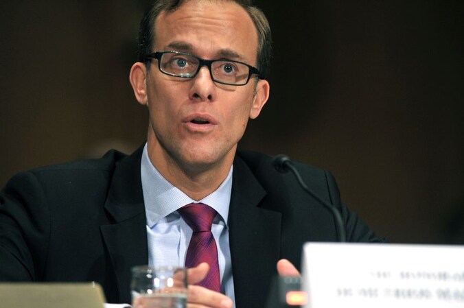 Demetrios Marantis, de Amerikaanse vertegenwoordiger voor Buitenlandse Handel.