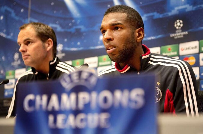 Babel en coach Frank de Boer.
