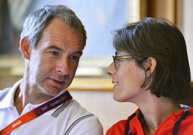 Wim Vandeven, coach en partner van Tia