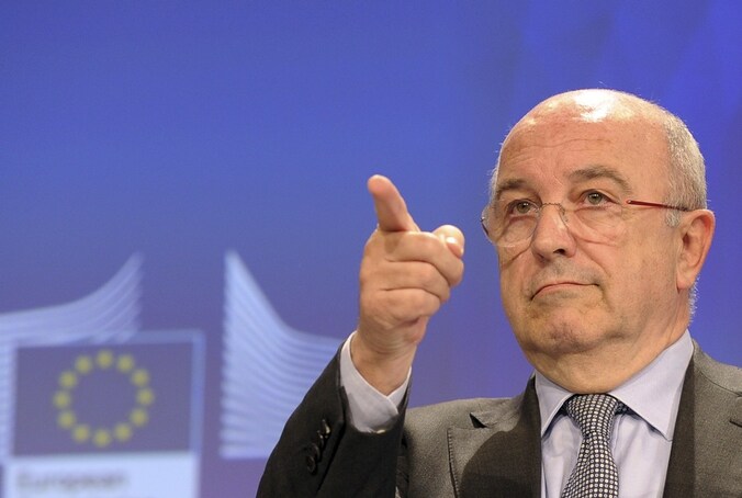 Europees Commissaris voor Concurrentie Joaquin Almunia benadrukt hoe ernstig de inbreuken waren.