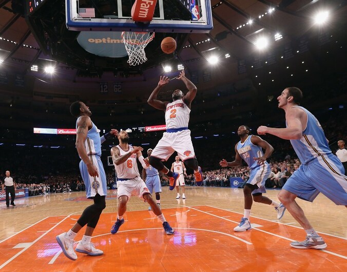 Ook de Knicks zijn uitstekend bezig. Ze blijven in eigen huis ongeslagen na een zege tegen de Denver Nuggets.