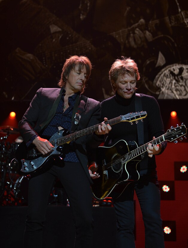 Richie Sambora en Jon Bon Jovi.