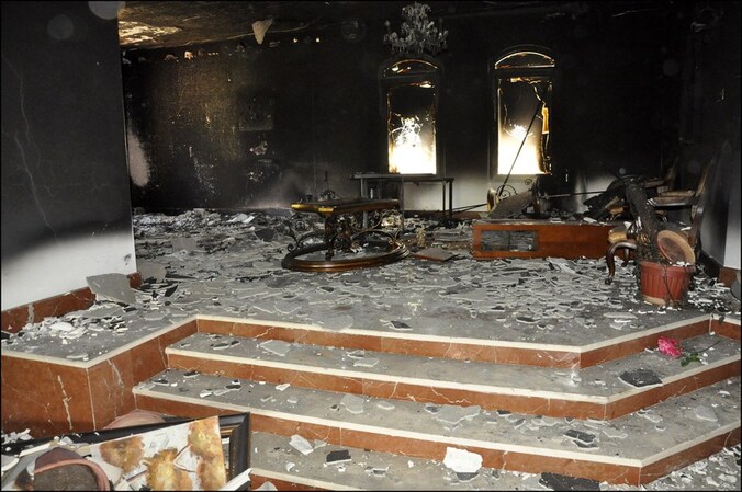 De maatregel komt er na de aanval op het consulaat van de VS in Benghazi, waarbij vier Amerikanen om het leven kwamen.