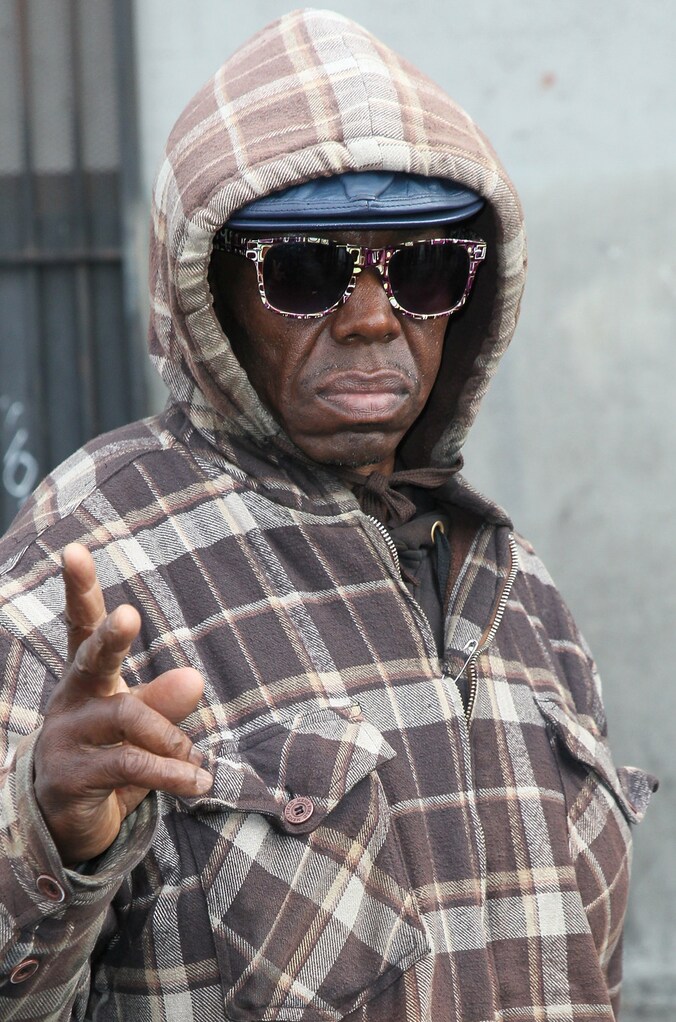 De dakloze Eddie.