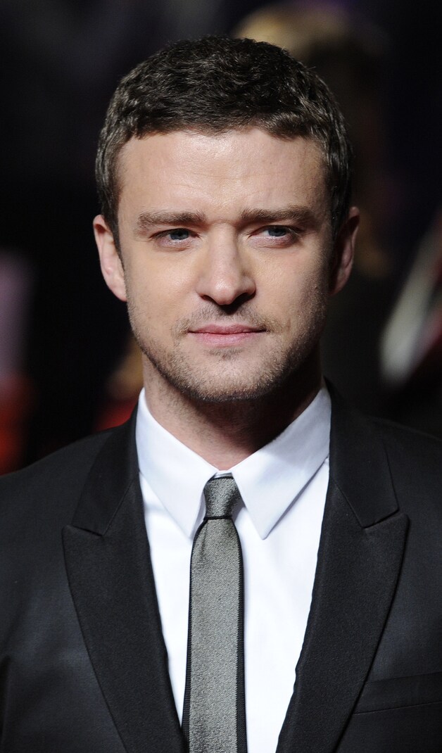De Amerikaanse zanger Justin Timberlake.