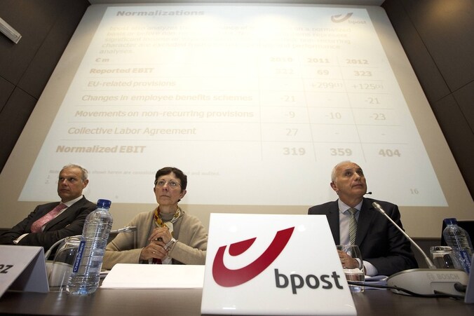 Geert Duyck, Martine Durez en CEO Johnny Thijs.