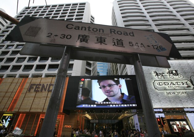 Klokkenluider Edward Snowden.
