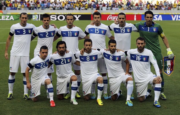Het Italiaanse team.