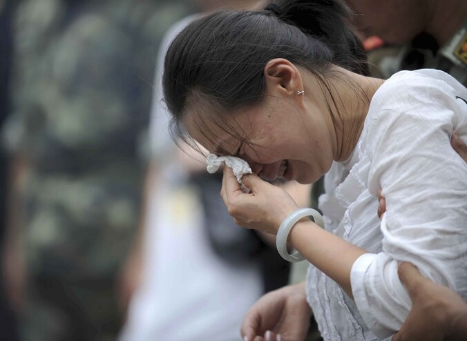 Verschillende plaatsen in China worden al dagenlang geteisterd door noodweer.