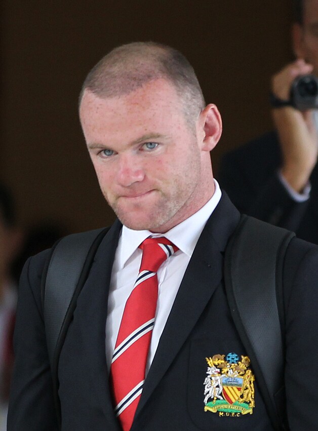 Wayne Rooney is niet langer tevreden bij United.