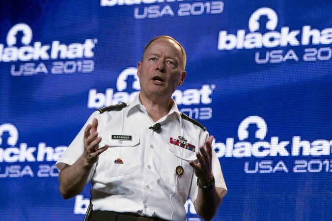 Directeur van de NSA Keith Alexander.