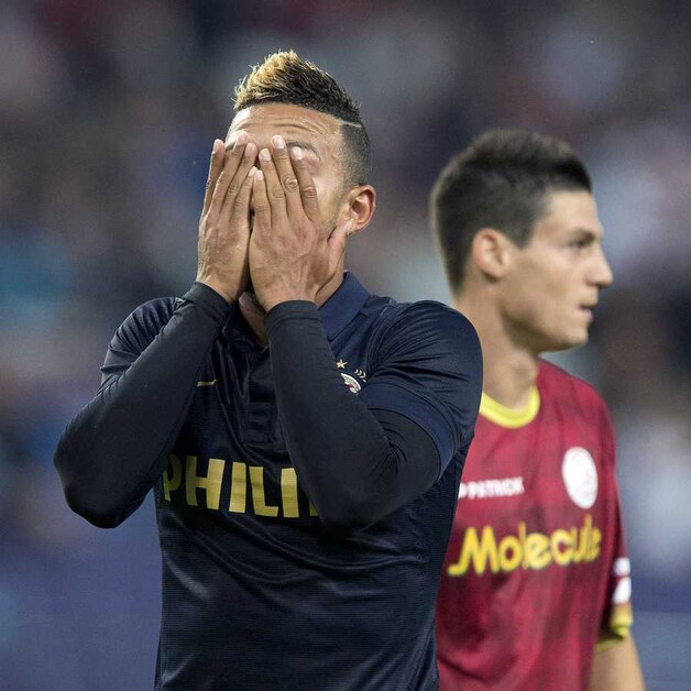 Depay kreeg heel wat kansen, maar stuitte telkens op Bossut.