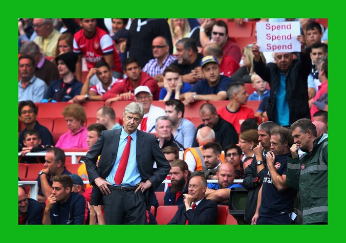 Een fan heeft alvast een duidelijke boodschap voor trainer Arsène Wenger