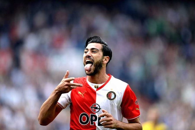 Graziano Pellè na één van zijn drie treffers.