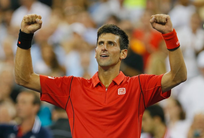 Djokovic na de eenvoudige winst.