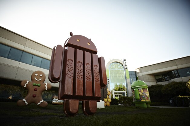 Het Googlehoofdkwartier in Mountain View.