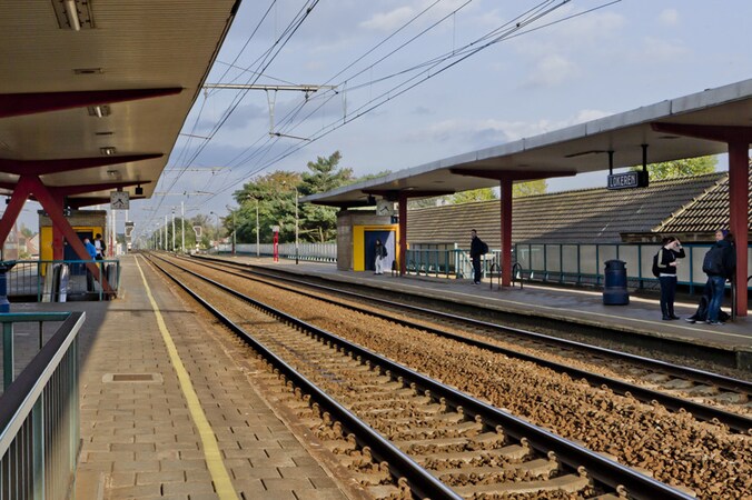 Het station van Lokeren.