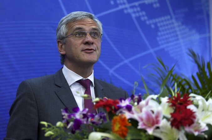 Vlaams minister-president Kris Peeters in China.