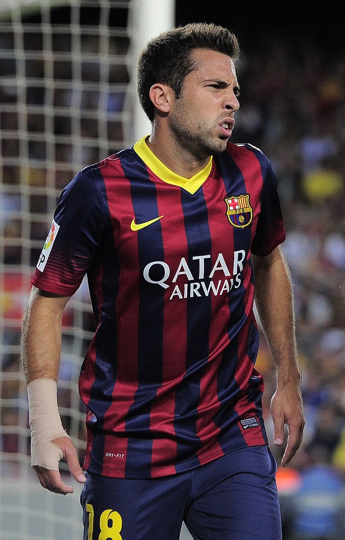 Barcelona moet het enkele weken zonder Jordi Alba stellen