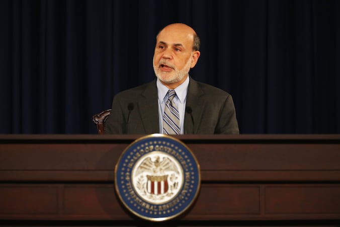 Fed-topman Ben Bernanke.