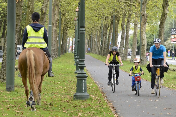 Autoloze zondag in Brussel