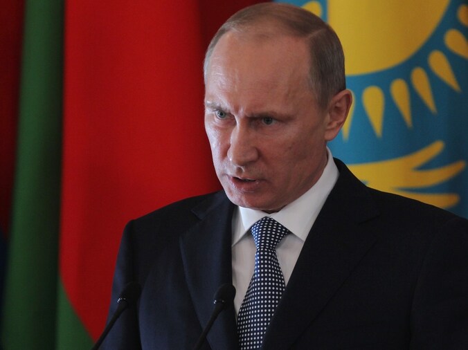 Russisch president Vladimir Poetin.