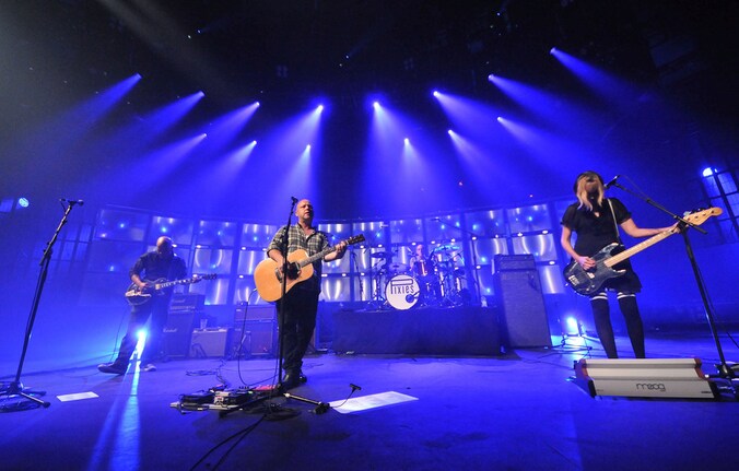 Pixies tijdens hun optreden in Londen.