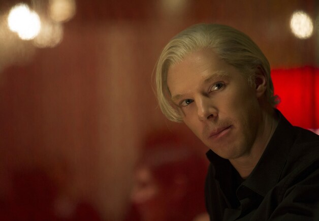 Acteur Benedict Cumberbatch als Julian Assange.