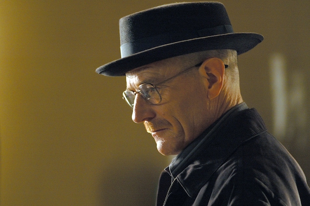Bryan Cranston in de rol van Walter White in Breaking Bad.