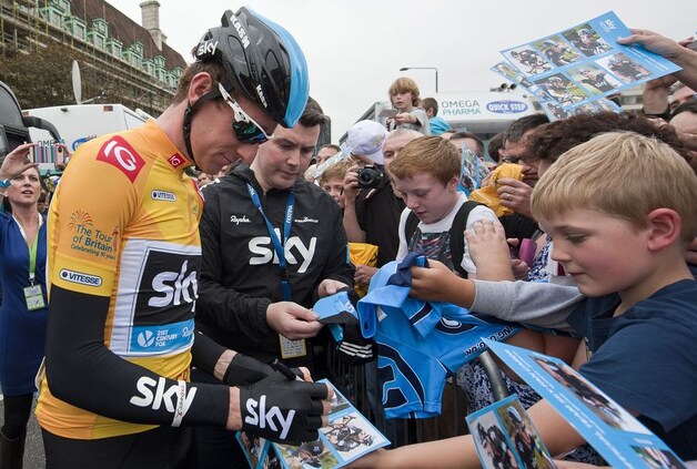 Bradley Wiggins meldde zich eveneens af