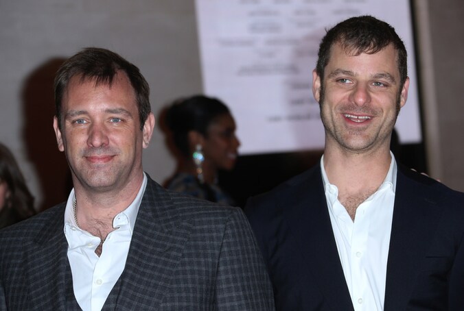Trey Parker (links) en Matt Stone.
