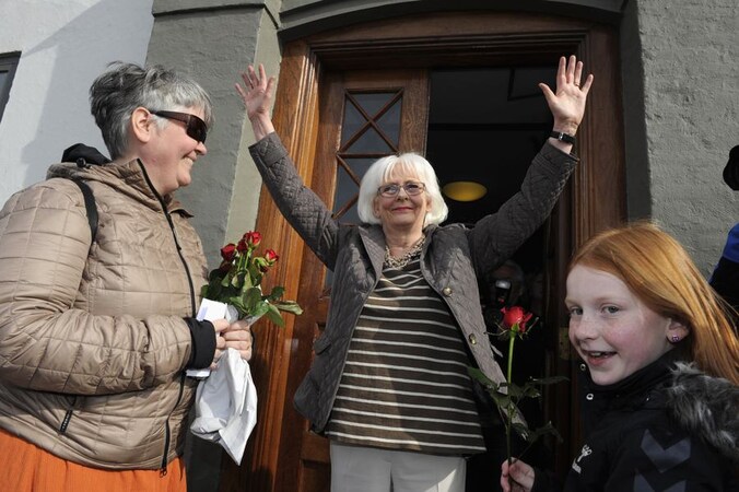 Peilingen geven een slecht resultaat aan voor Sigurdardottir.