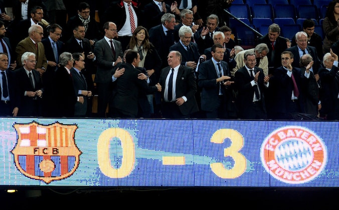 Recordaantal kijkers voor FC Barcelona-Bayern München
