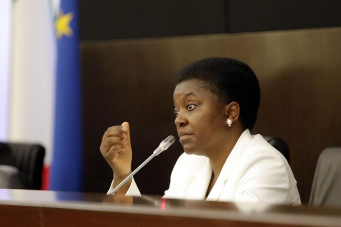 Minister Cecile Kyenge van Integratie