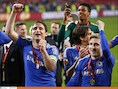 Marko Marin (rechts) naast Frank Lampard.