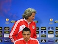 Cardozo en Jésus daags voor de verloren Europa League-finale tegen Chelsea.