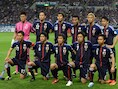 Het Japanse elftal gisteren tegen Australië