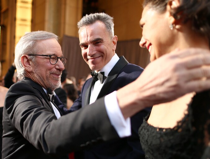 Steven Spielberg en Daniel Day-Lewis.