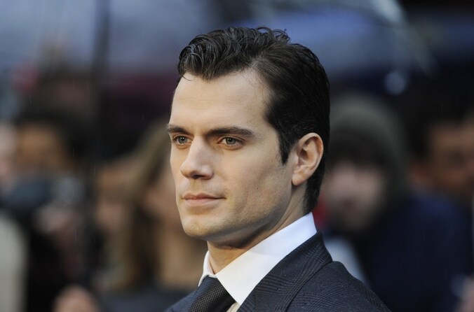 Henry Cavill op de Europese première van 'Man of Steel' in Londen op 12 juni.
