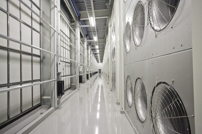 Servers van Facebook ondergebracht in het Zweedse Lulea, ruim 900 kilometer ten noorden van de hoofdstad Stockholm.