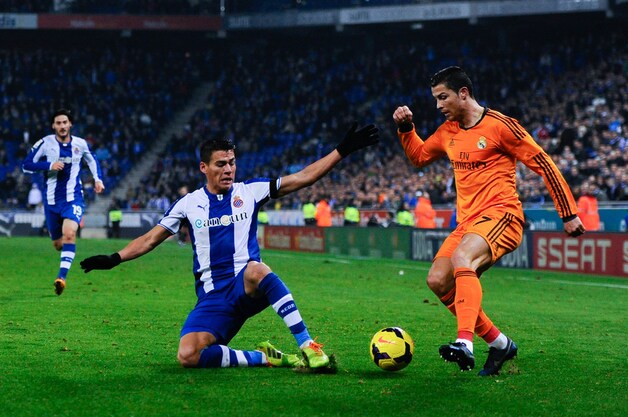 Cristiano Ronaldo had zijn dagje niet.