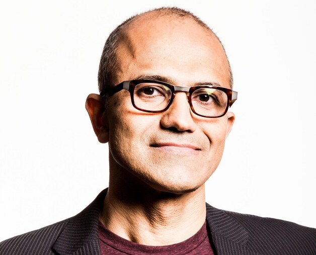 Satya Nadella, de nieuwe CEO van Microsoft.