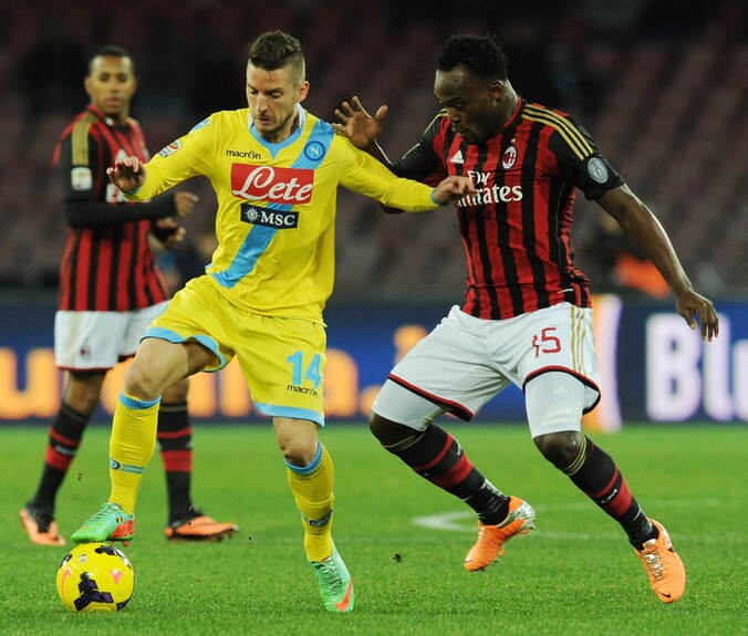 Dries Mertens houdt Essien af.