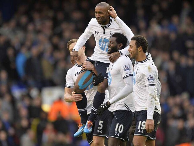 Vaarwel, Jermain. Defoe speelde zijn laatste minuten in het shirt van Tottenham en trekt naar Toronto en de MLS.